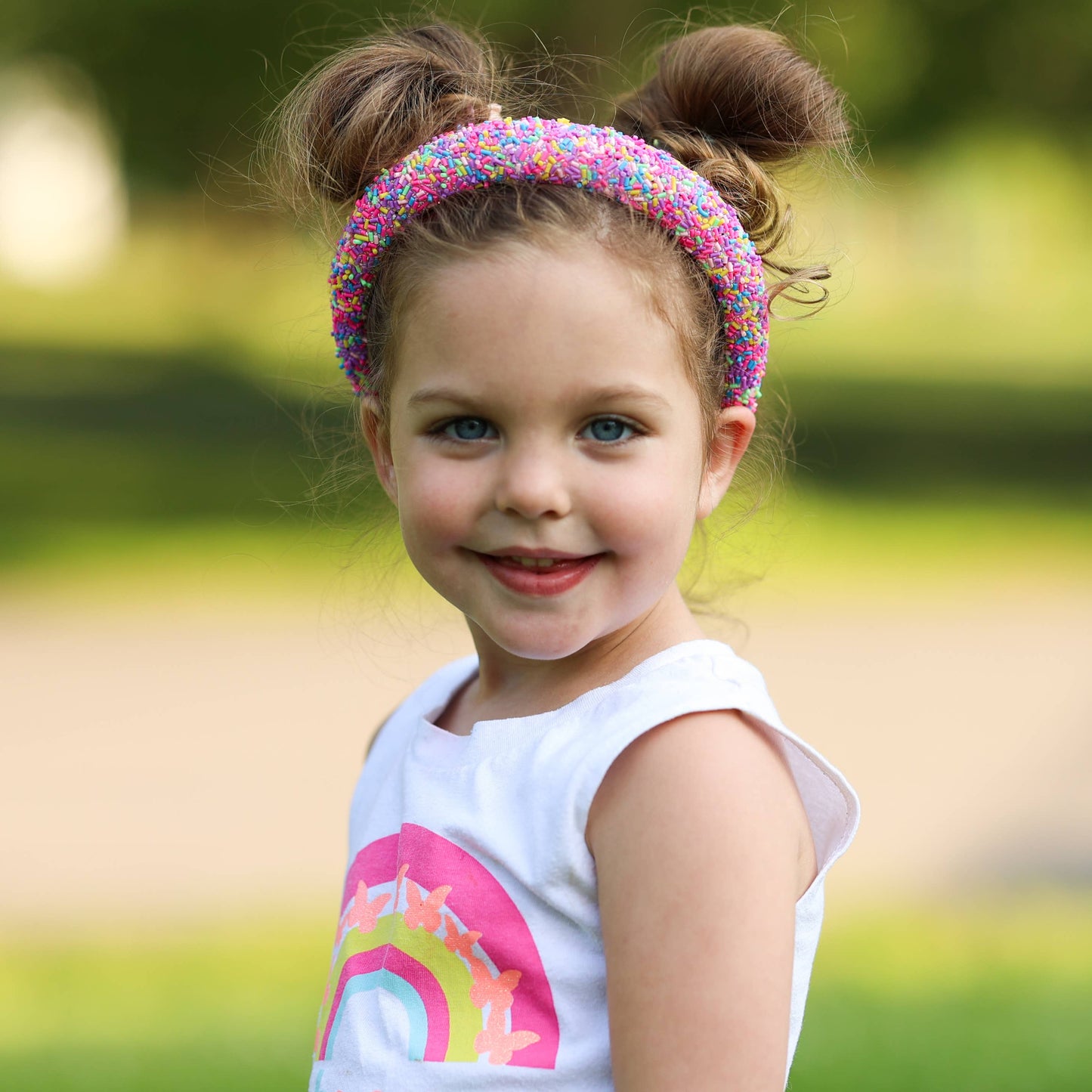 Padded Sprinkles Headband - Confetti Hair Band