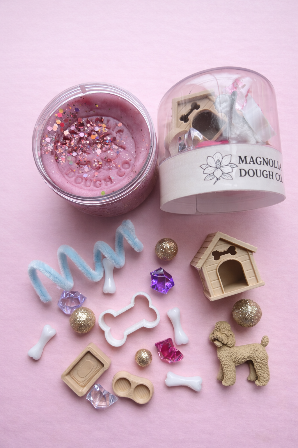 Kids Sensory Play Dough Jar | Puppy Dog Toy