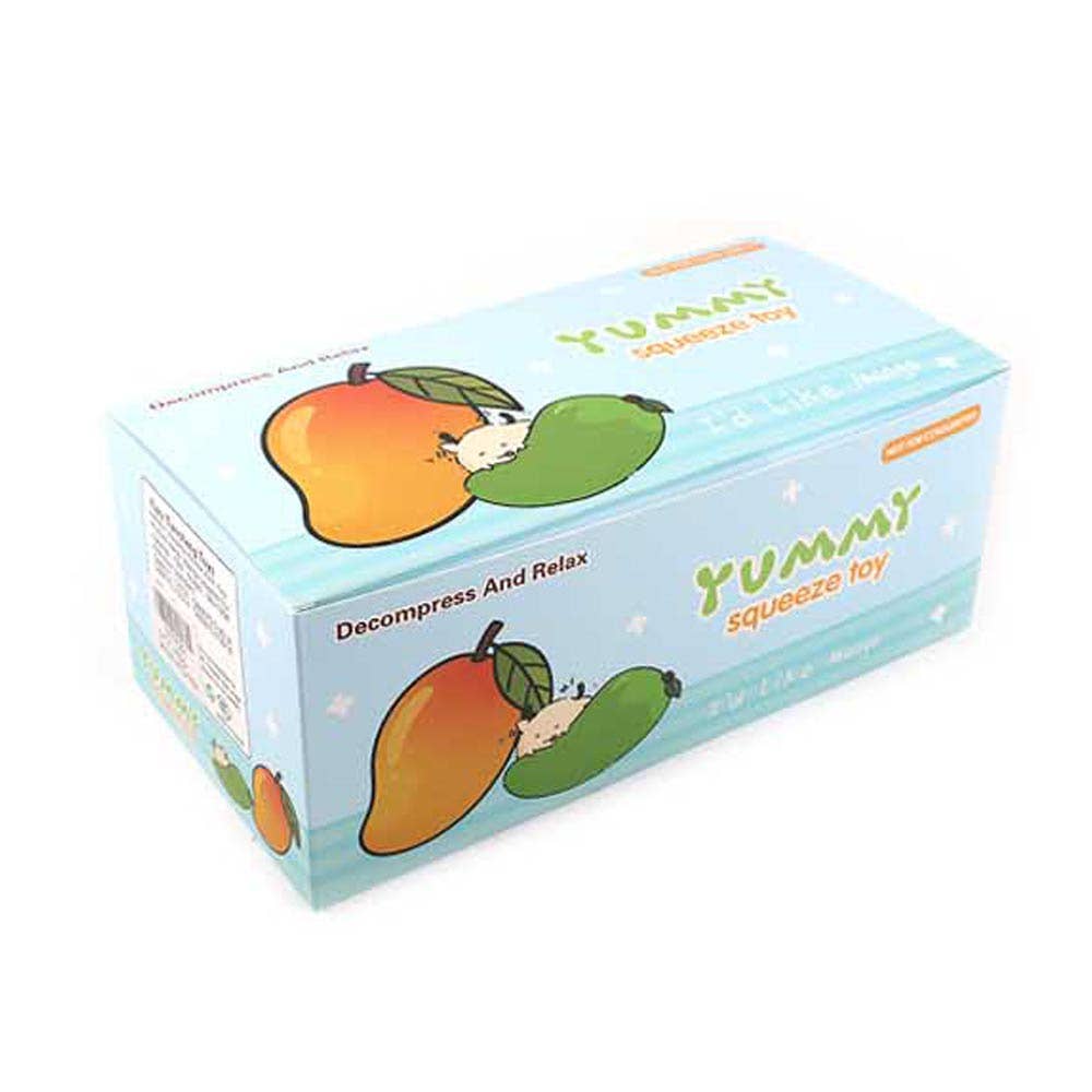 Crunchy Color Change Mango Squeeze Squishy Stress Relief Toy