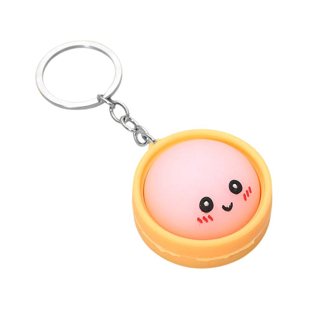 Bao Bun Dumpling Bag Charm Keychains