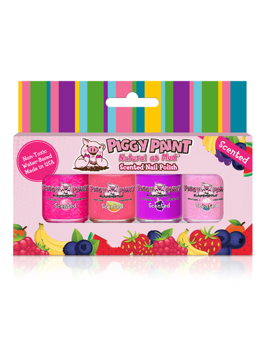 Scented Lucky Lollipop Set Non-Toxic Kids Nail Polish