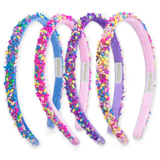 Thin Sprinkle Headband - Non Slip Hair Accessories for Kids