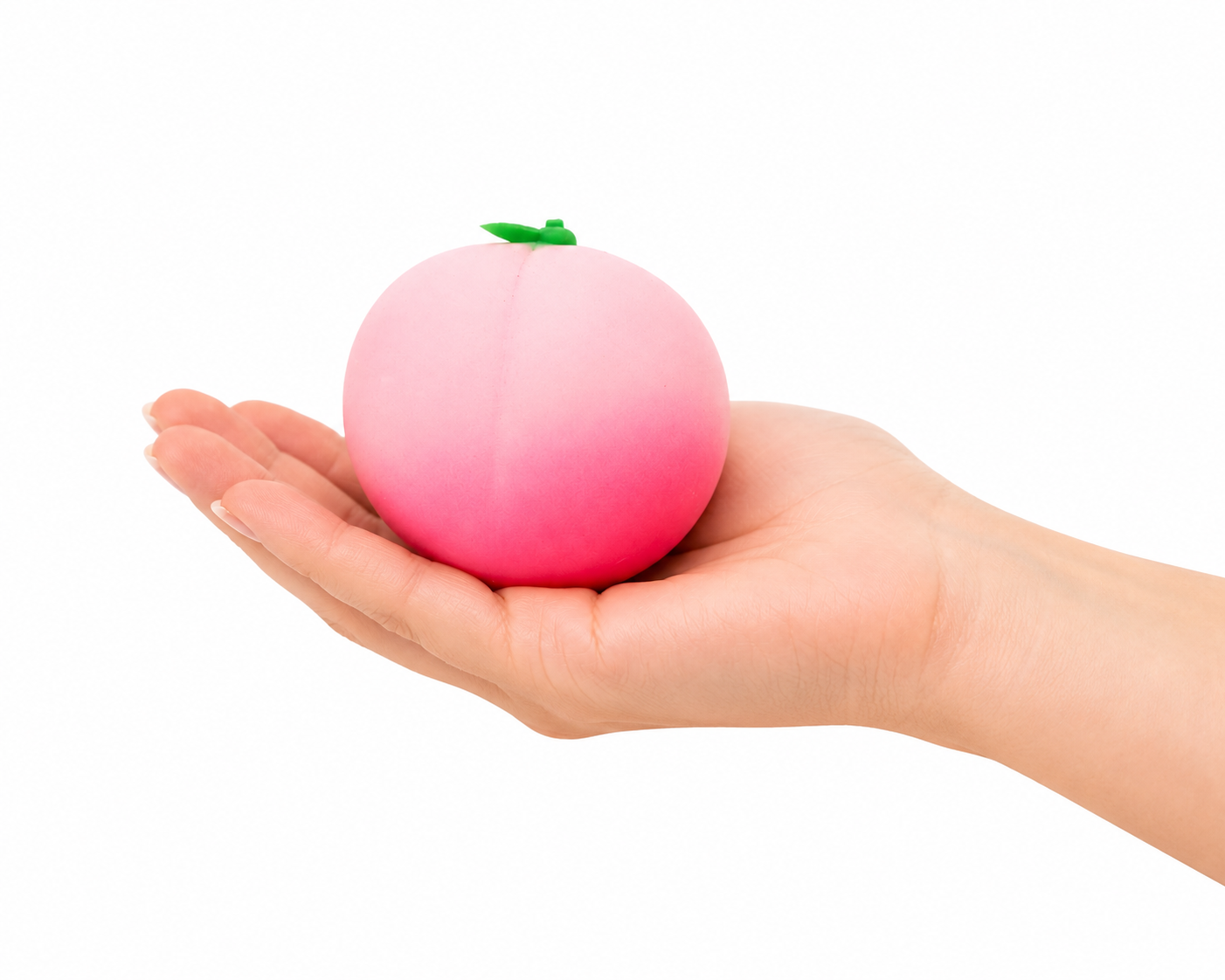 Medium Peach Squeeze Toy