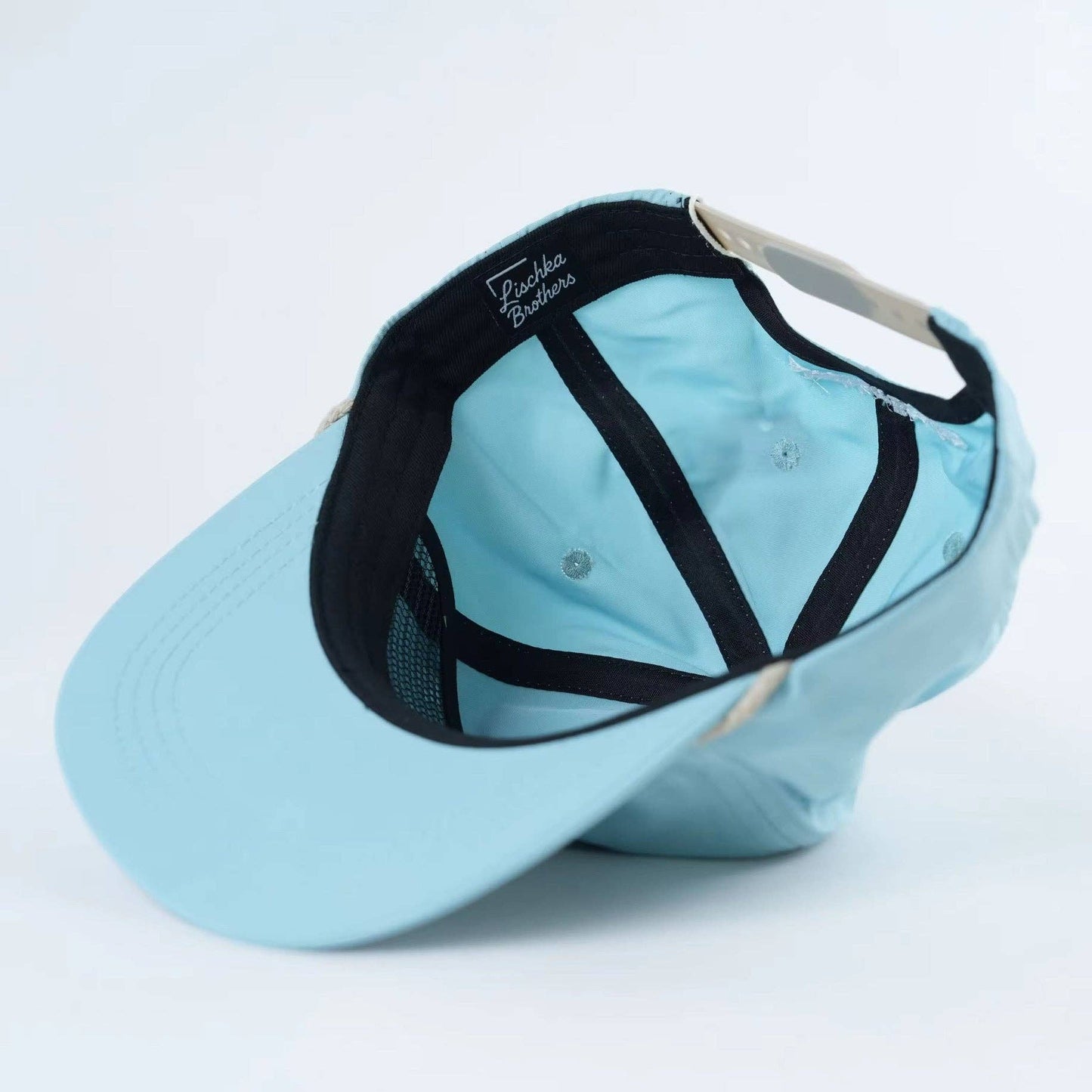Rainbow Trout Rope Cap, Aqua