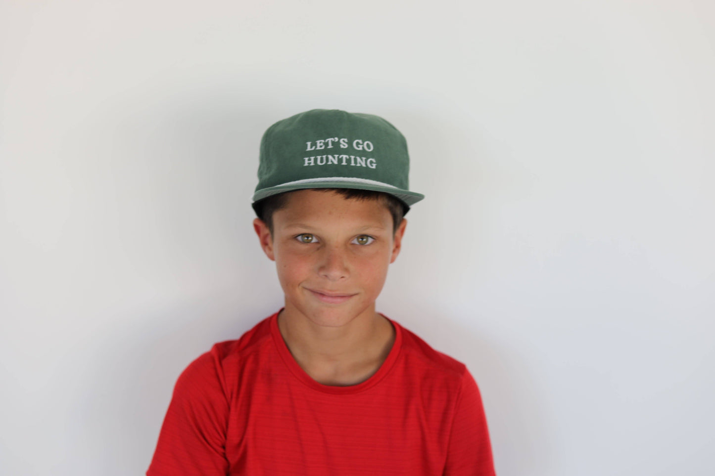 Let’s Go Hunting Rope Cap, Green