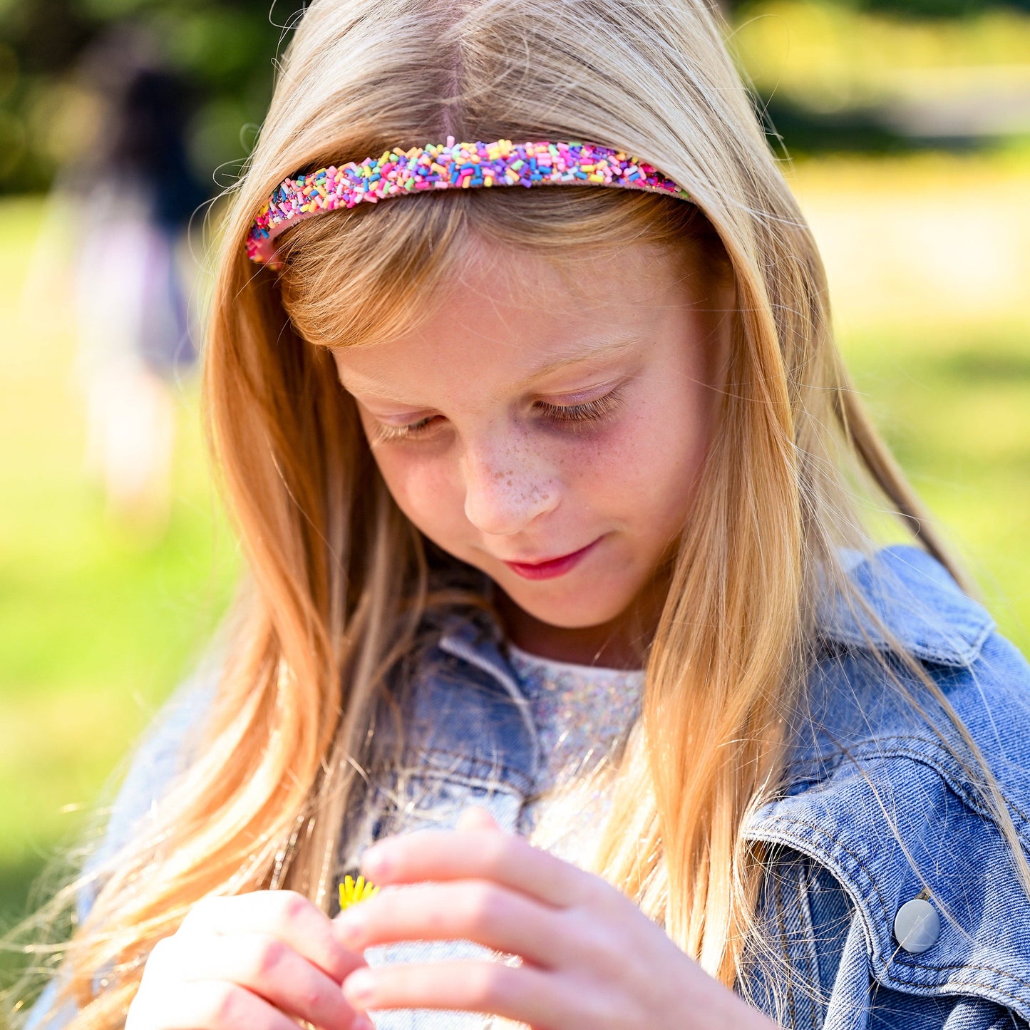 Thin Sprinkle Headband - Non Slip Hair Accessories for Kids