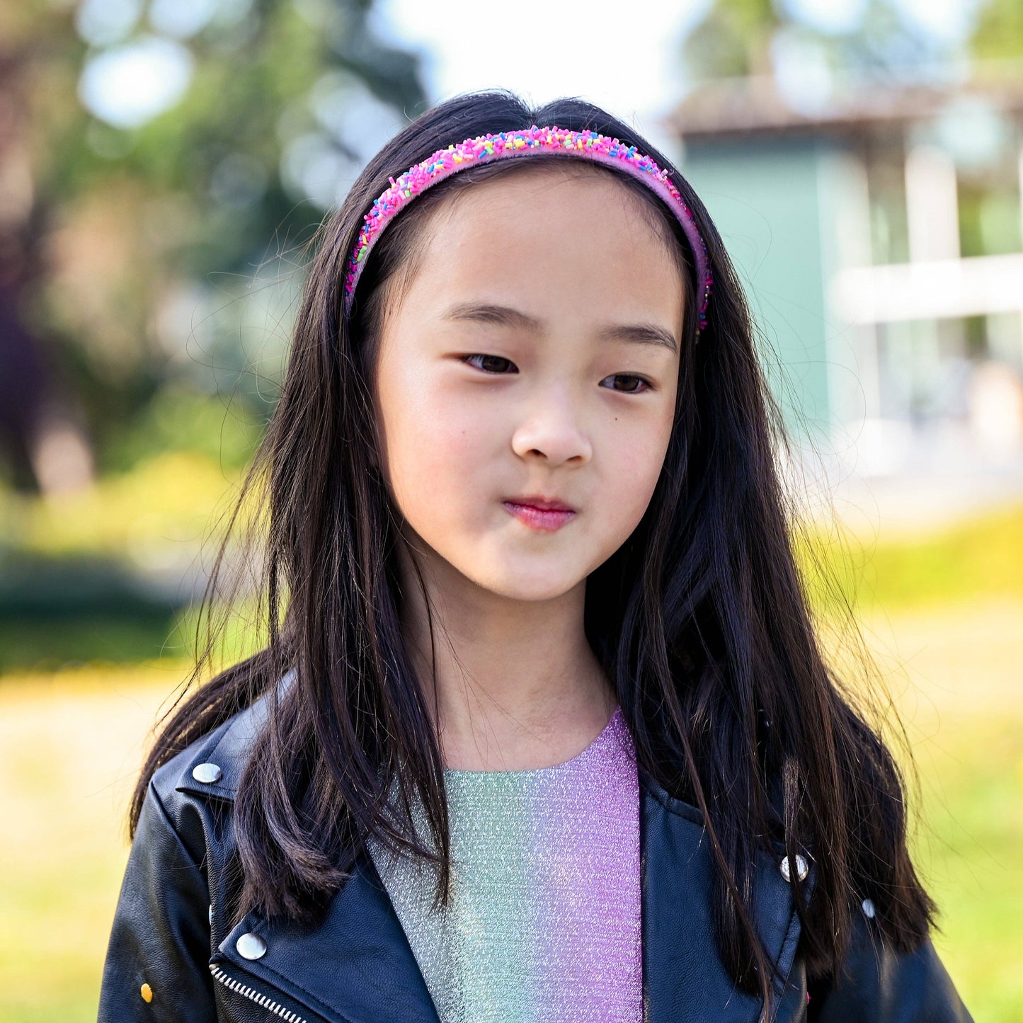 Thin Sprinkle Headband - Non Slip Hair Accessories for Kids