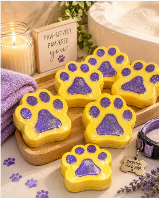 Cajun Paw Bath Bombs
