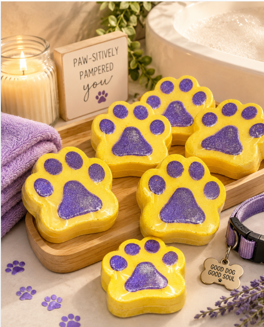 Cajun Paw Bath Bombs