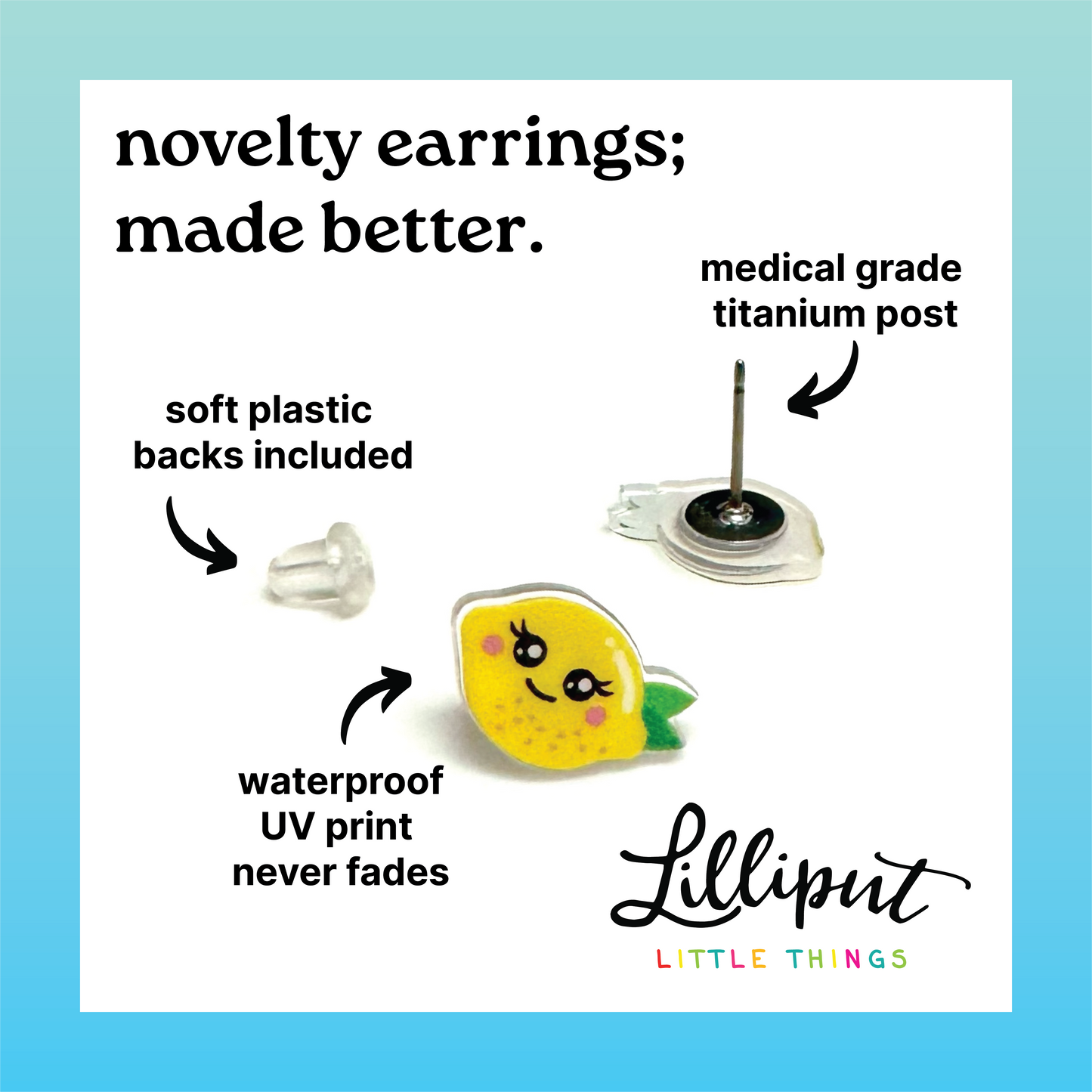 Cotton Candy Earrings