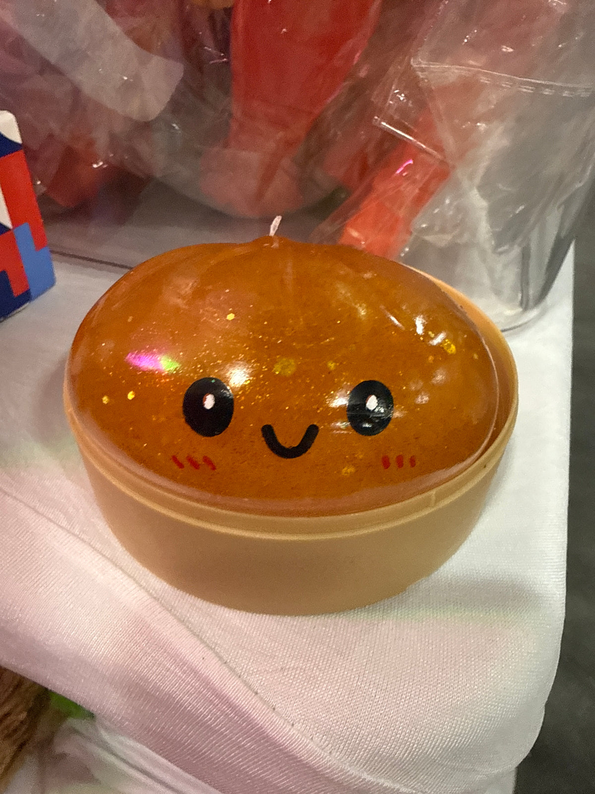 Glitter Face Dumpling