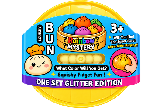 Glitter Rebound Dumpling Toy