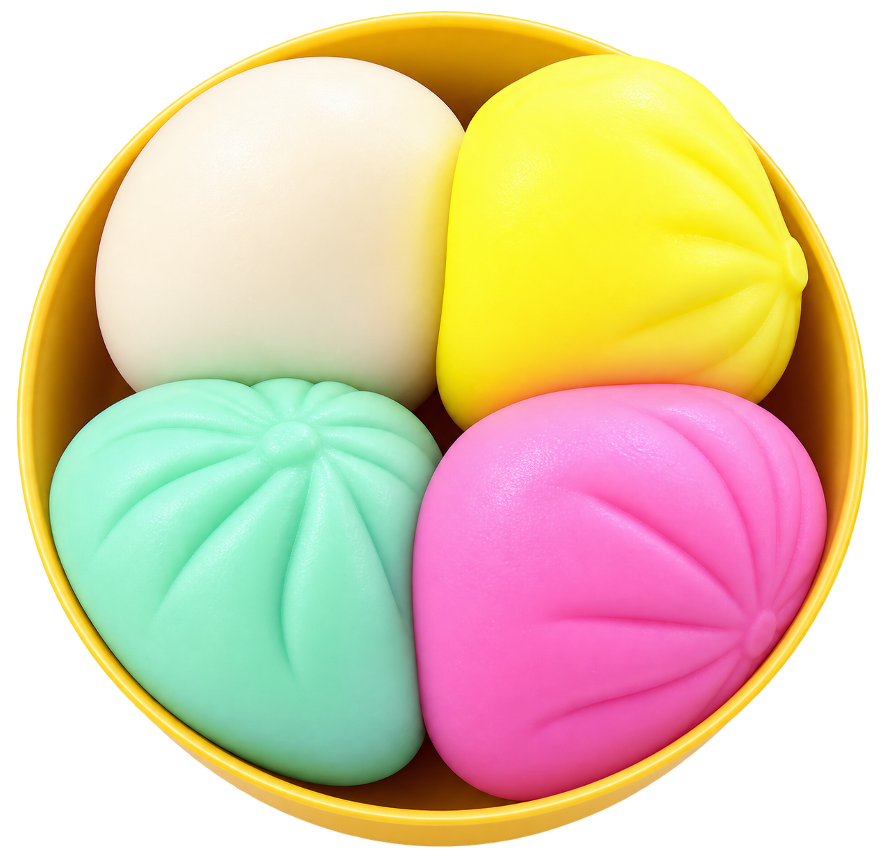 Mini Dumpling Squishy 4 Pack