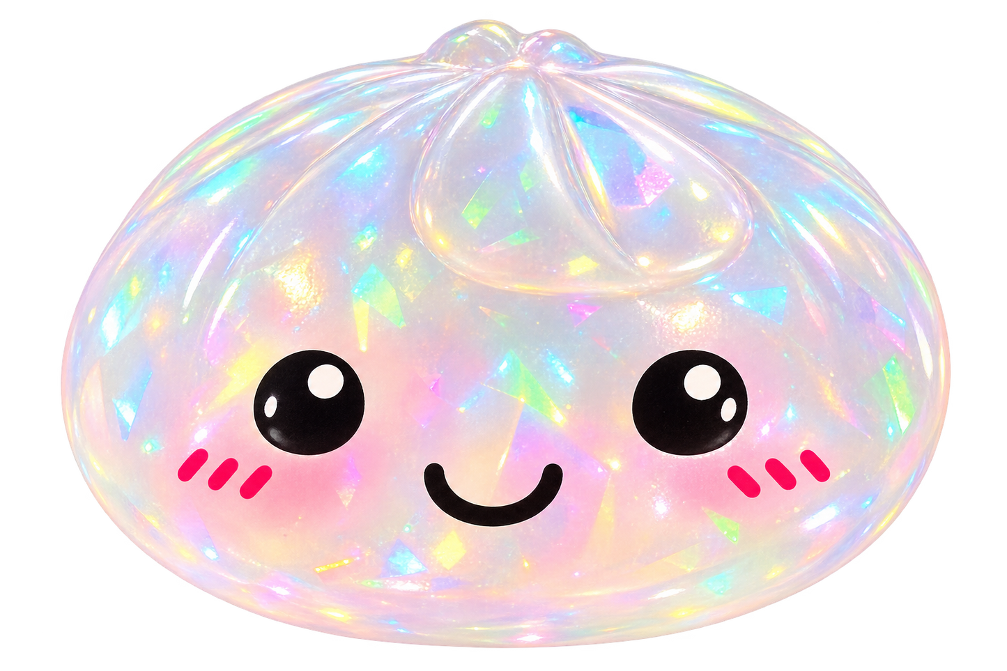 Iridescent Confetti Dumpling Toy
