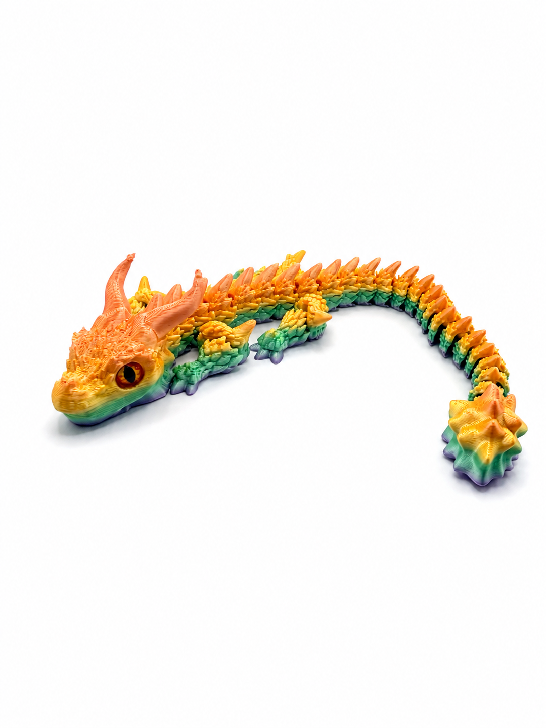 3D Medium Rainbow Dragon
