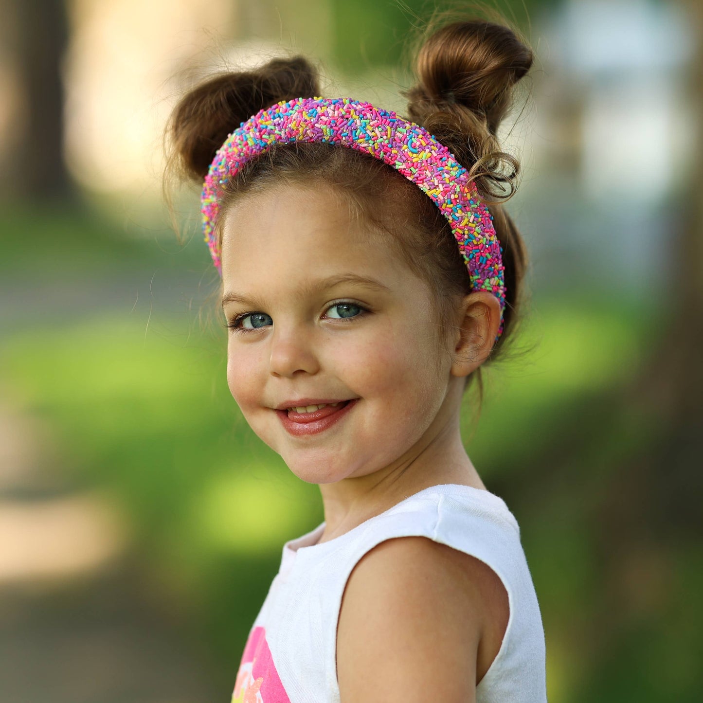 Padded Sprinkles Headband - Confetti Hair Band